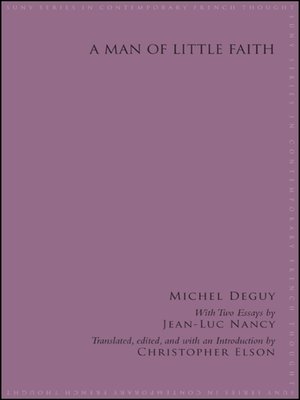 cover image of A Man of Little Faith